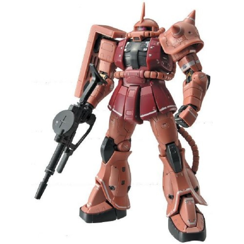 MS-06S Zaku II Commander Type Char Aznable Custom - 1/144 scale - RG (#02) Kidou Senshi Gundam - Bandai