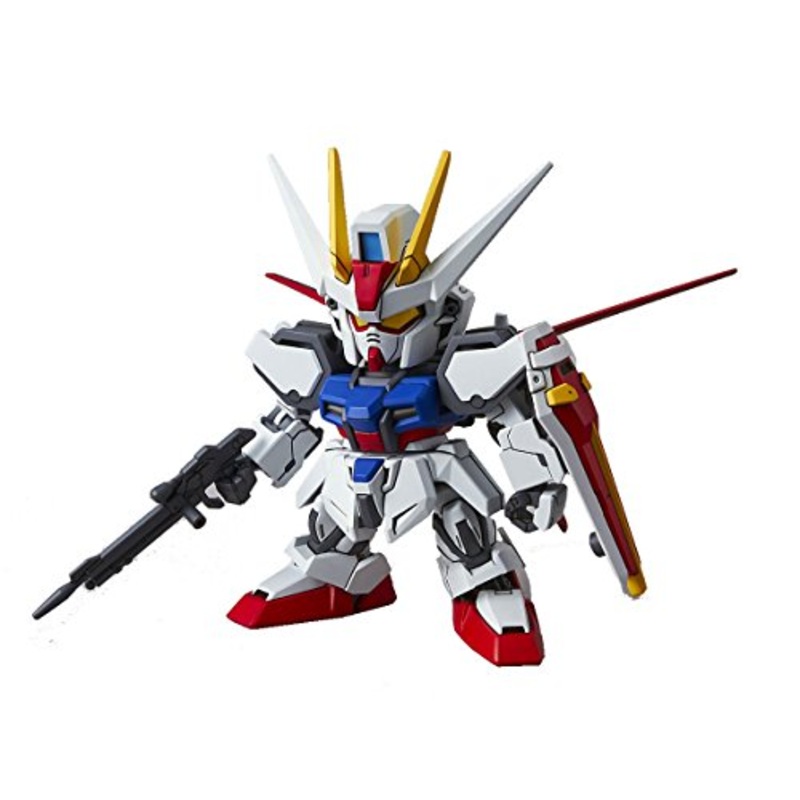 GAT-X105 Strike Gundam GAT-X105+AQM/E-X01 Aile Strike Gundam SD Gundam EX-Standard (02), Kidou Senshi Gundam SEED - Bandai
