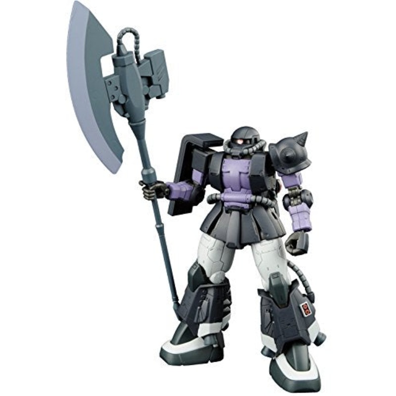 MS-06R-1A Zaku II High Mobility Type (Black Tri-Stars version) - 1/144 scale - HG Gundam The Origin (#05) Kidou Senshi Gundam: The Origin - Bandai