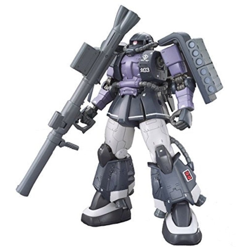 MS-06R-1A Zaku II High Mobility Type (Black Tri-Stars version) - 1/144 scale - HG Gundam The Origin, Kidou Senshi Gundam: The Origin - Bandai