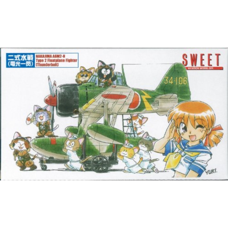 Nakajima A6M2-N Type 2 Floatplane Fighter (Thunderbolt) - 1/144 scale - Sweet