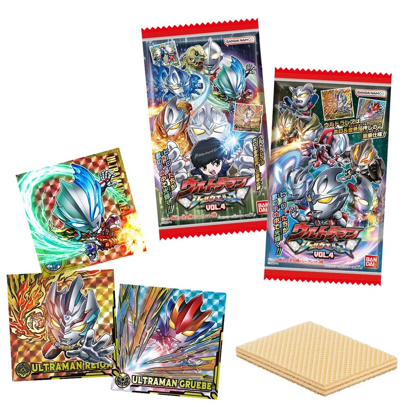 "Ultraman" Sticker Wafer Card Vol. 4