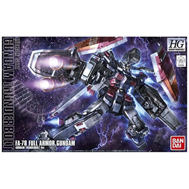 FA-78 Full Armor Gundam (Animation Image ver. version) - 1/144 scale - HGGT, Kidou Senshi Gundam Thunderbolt - Bandai
