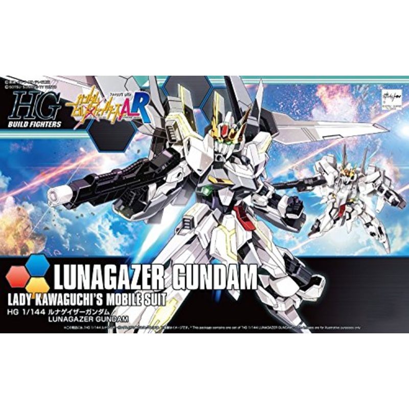 Lunagazer Gundam - 1/144 scale - HGBF Gundam Build Fighters Amazing Ready - Bandai