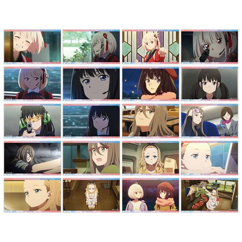 "Lycoris Recoil" Chara Collection with Sticker