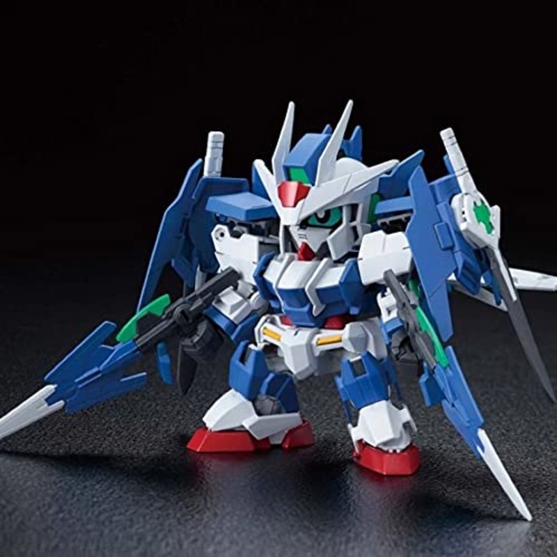 GN-0000DVR/A Gundam 00 Diver Ace SD Gundam Cross Silhouette Gundam Build Divers - Bandai