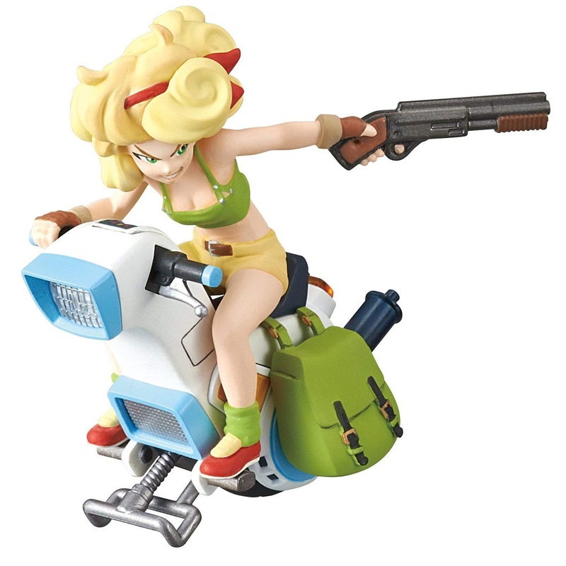 Lunch's One-wheel Motorcycle Mecha Colle Dragon Ball - Bandai
