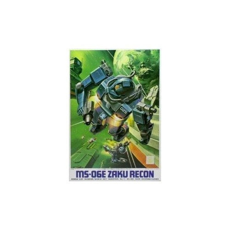 MS-06E Zaku Recon - 1/144 scale - MSV Mobile Suit Variations - Bandai