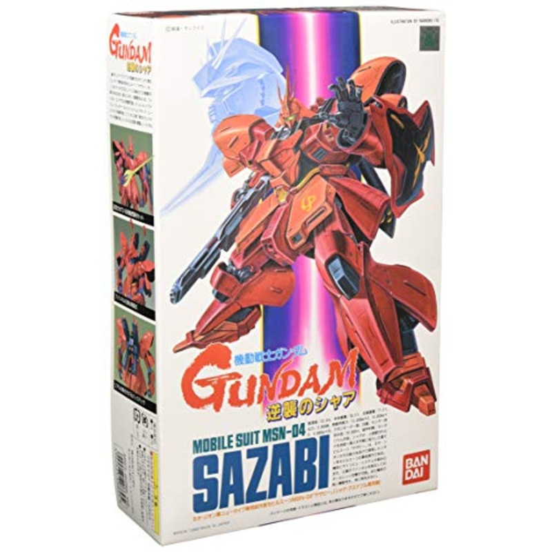 MSN-04 Sazabi - 1/144 scale - 1/144 Char's Counterattack Series (#4) Kidou Senshi Gundam: Char's Counterattack - Bandai