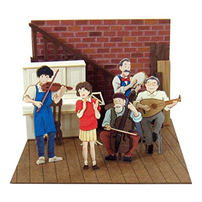 "Whisper of the Heart" Amasawa Seiji & Tsukishima Shizuku Miniatuart Kit Studio Ghibli Mini (MP07-52