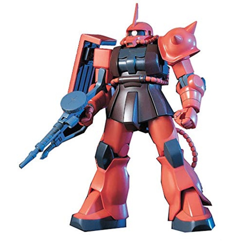 MS-06S Zaku II Commander Type Char Aznable Custom - 1/144 scale - FG, Kidou Senshi Gundam - Bandai