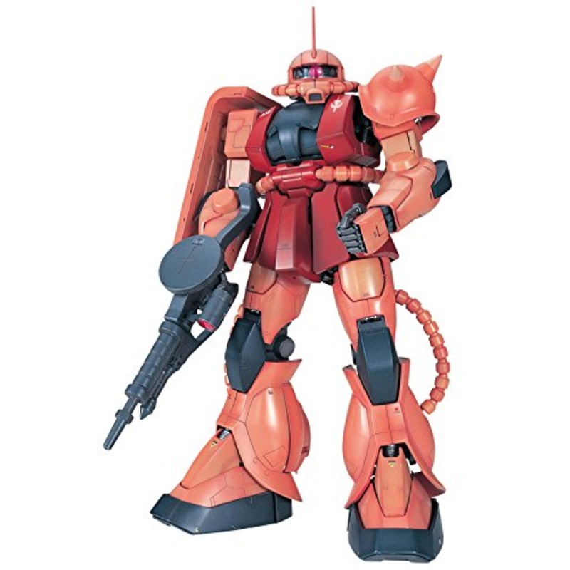 MS-06S Zaku II Commander Type Char Aznable Custom - 1/60 scale - PG (3) Kidou Senshi Gundam - Bandai