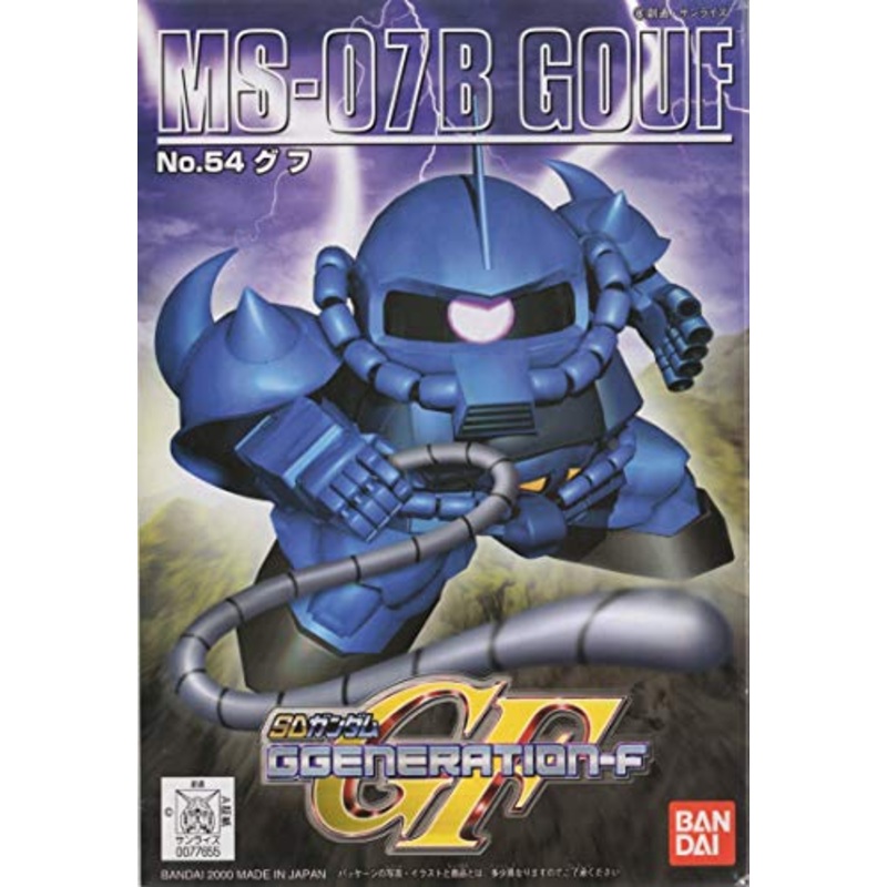 MS-07B Gouf SD Gundam G Generation (#54) Kidou Senshi Gundam - Bandai