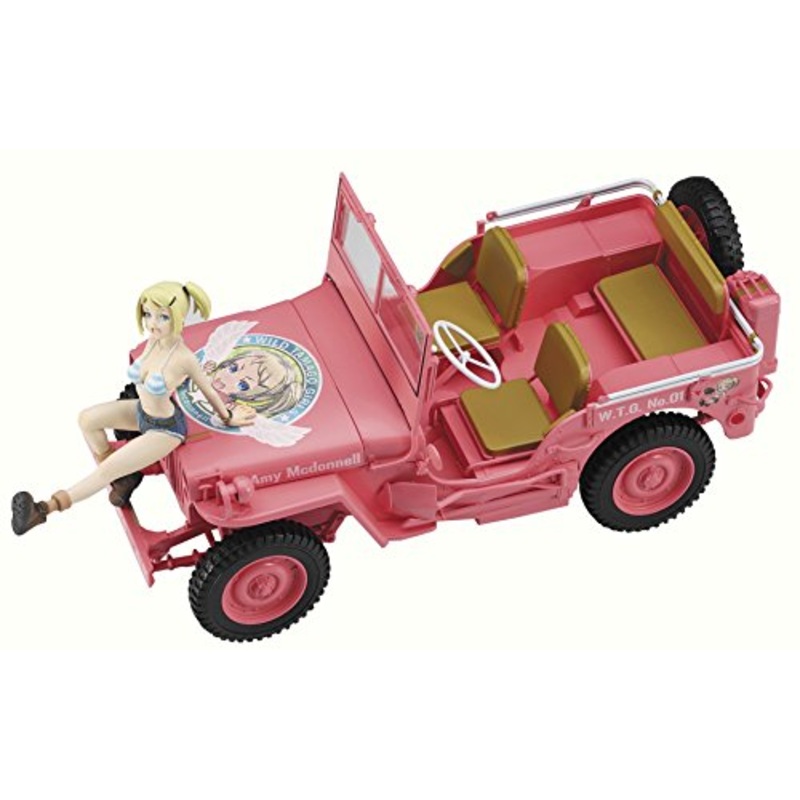 Amy McDonnell 1/4 ton 4x4 Truck - 1/24 scale - - Hasegawa