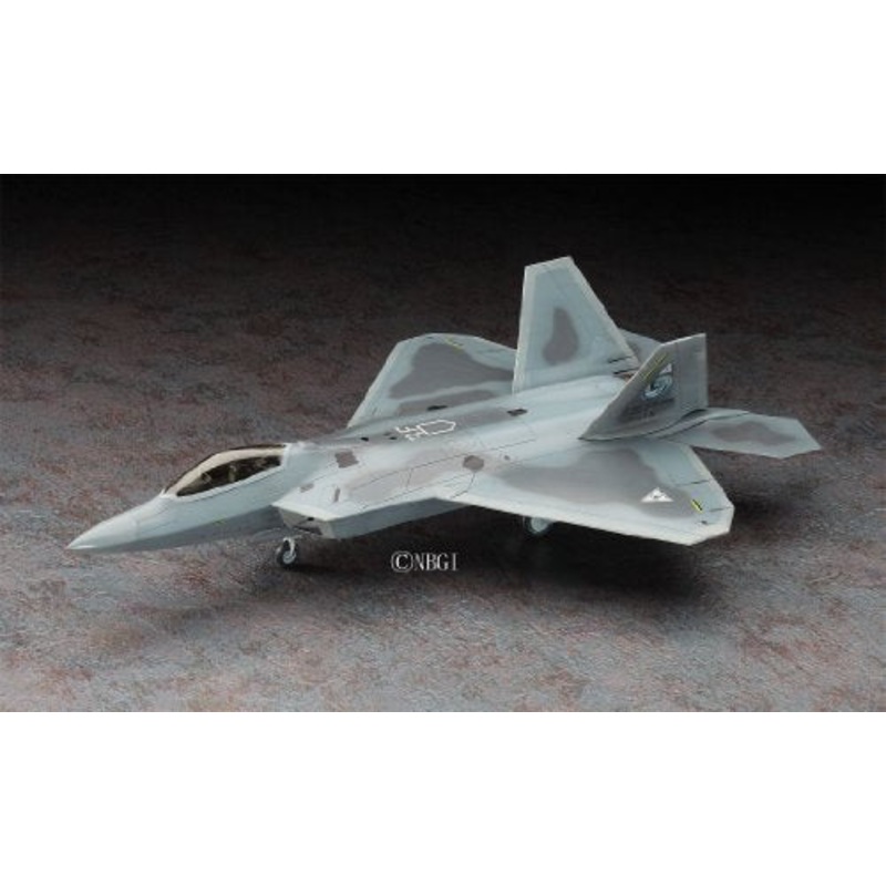 F-22 Raptor (`Mobius 1` version) - 1/72 scale - Ace Combat 04: Shattered Skies - Hasegawa