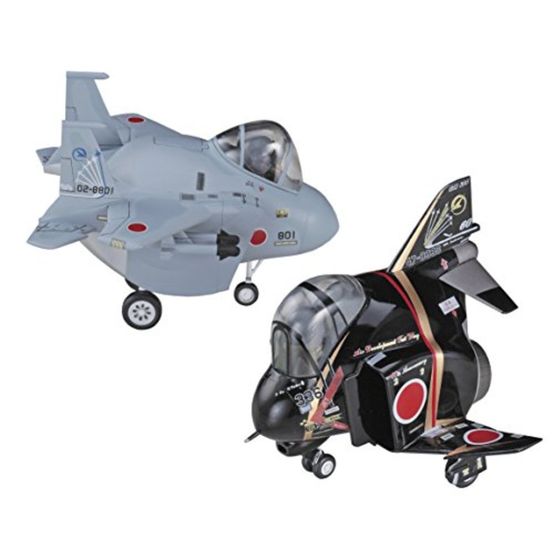 F-4 & F-15 (Flight Development Experiment Group 60th Anniversary version) Eggplane Series - Hasegawa