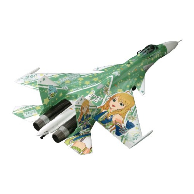 Hoshii Miki (Sukhoi Su-33 Flanker-D version) - 1/72 scale - iDOLM@STER 2 - Hasegawa