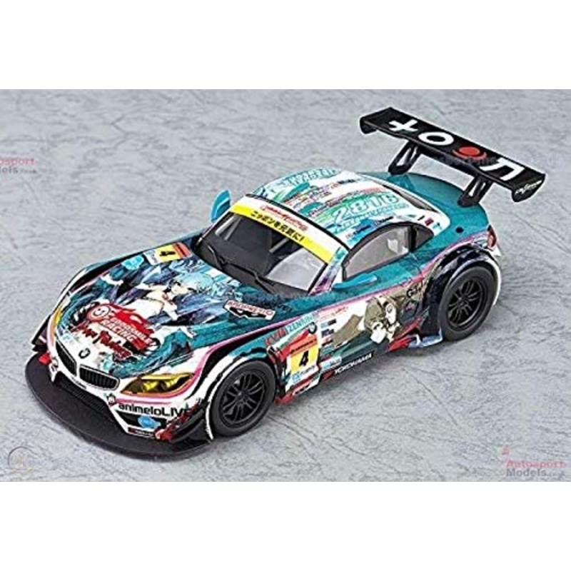 Hatsune Miku 2014 Hatsune Miku GOOD SMILE Racing BMW Z4 GT3 (BMW Z4 GT3 - Round 8 (Motegi) version) - 1/24 scale - Itasha, GOOD SMILE Racing - Fujimi