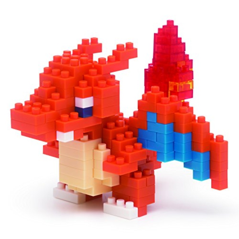 Lizardon Mini Collection Series Nanoblock (NBPM-008), Pocket Monsters - Kawada