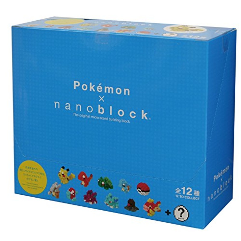 Mini Pocket Monsters Series 01 Pokemon x Nanoblock Box- Kawada
