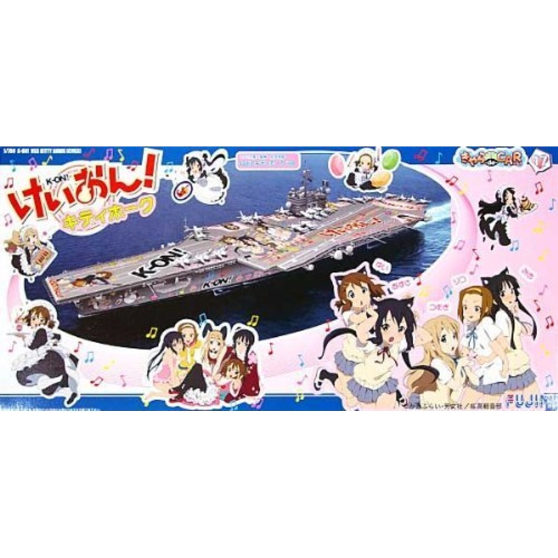 U.S.S. Kitty Hawk CV-63  - 1/700 scale - Itasha K-ON! - Fujimi