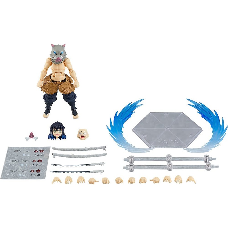 "Demon Slayer: Kimetsu no Yaiba" figma#533-DX Hashibira Inosuke DX Edition
