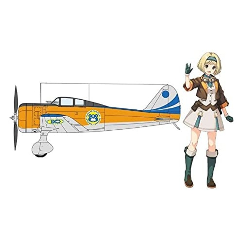 Nakajima Ki-27 Type 97 (Gaden Shokai version) Kouya no Kotobuki Hikoutai - Hasegawa
