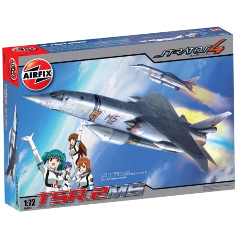 TSR-2 MS 1/72 Stratos 4: TSR.2MS - Riot Warhead Missle Version (Stratos 4 Advance version) - 1/72 scale - Stratos 4