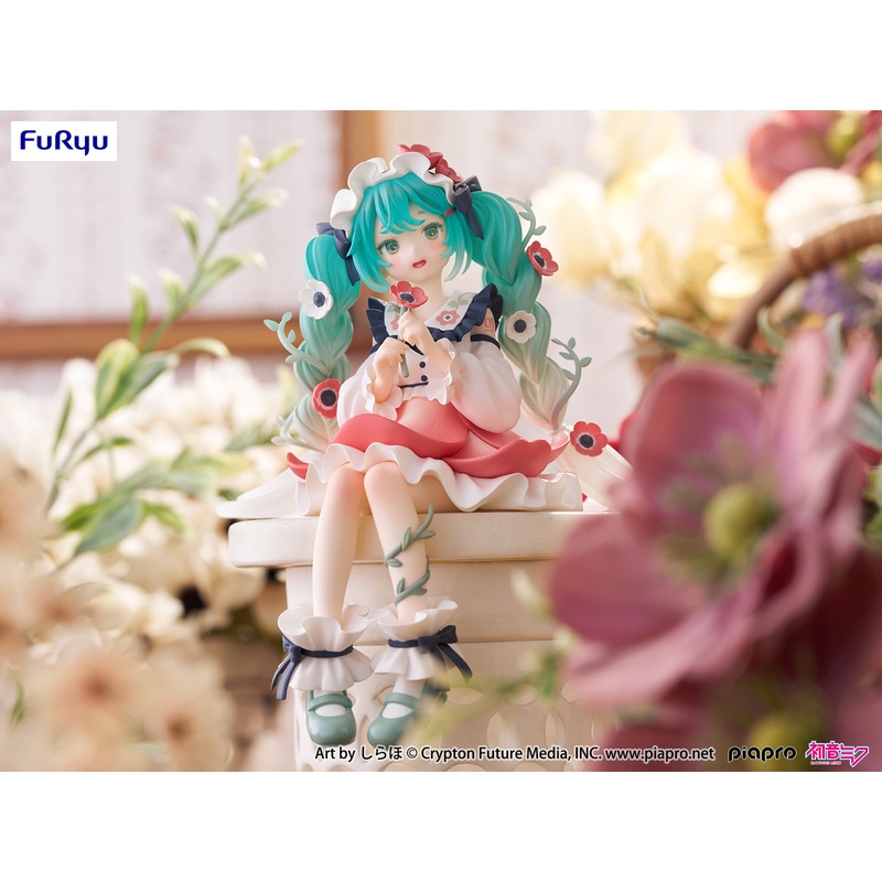 "Hatsune Miku" Noodle Stopper Figure Flower Fairy Anemone