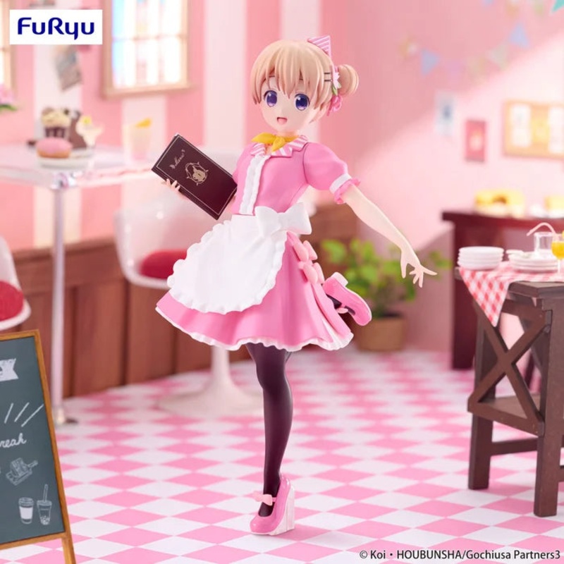 "Is the Order a Rabbit? BLOOM" Trio-Try-iT Figure Cocoa American Diner Ver.