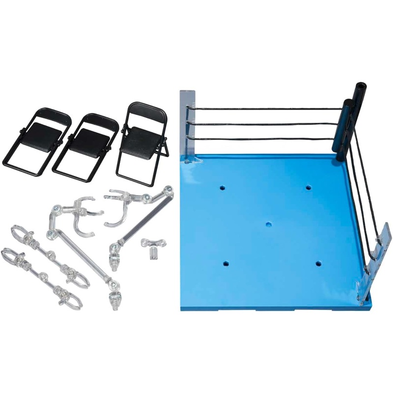 Tamashii Stage Act Ring Corner (Neutral Corner) & Pipe Chair Set for S.H.Figuarts