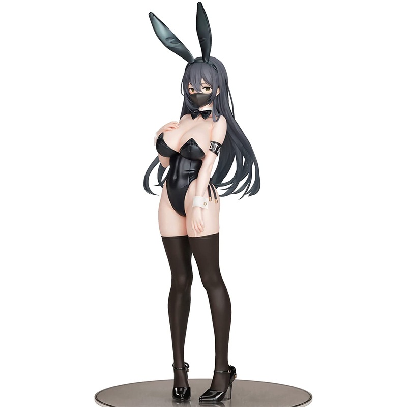 "Black Bunny Kouhai-chan" Illustrated by Icomochi Mask Ver.