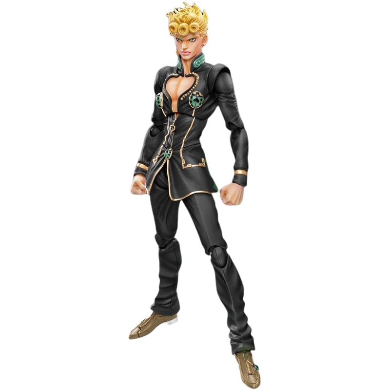 "JoJo's Bizarre Adventure -Part V-" Super Action Statue Giorno Giovanna Ver. BLACK