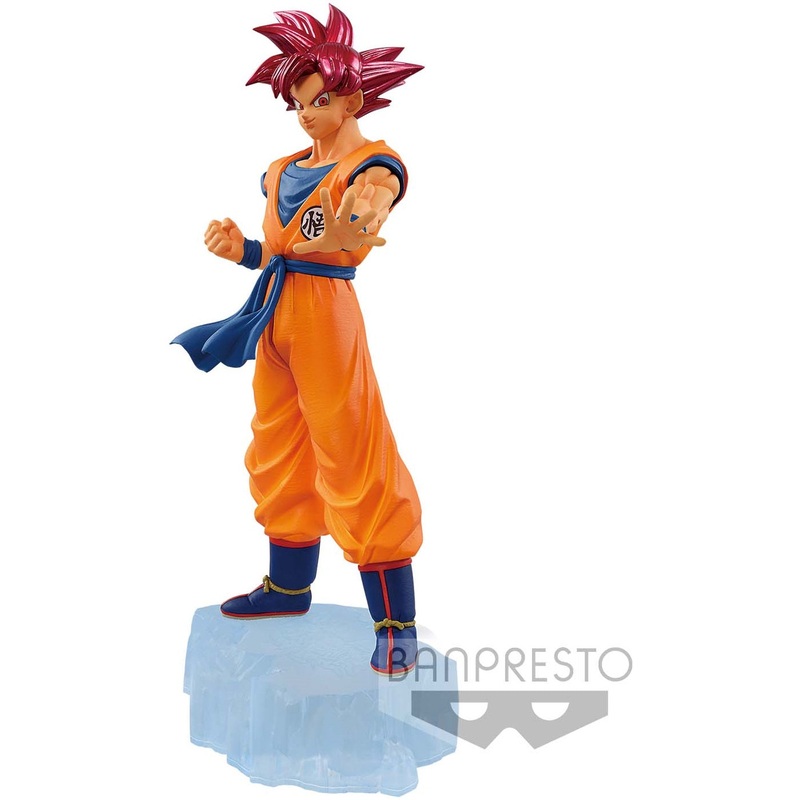 "DRAGON BALL Z" DOKKAN BATTLE 7TH ANNIVERSARY FIGURE- Super Saiyan God Son Gokou (SSJ God)