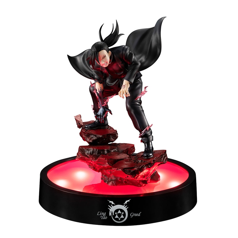 "Fullmetal Alchemist" Precious G.E.M. Series  Greed (Lin Yao) [w/Light up Base]