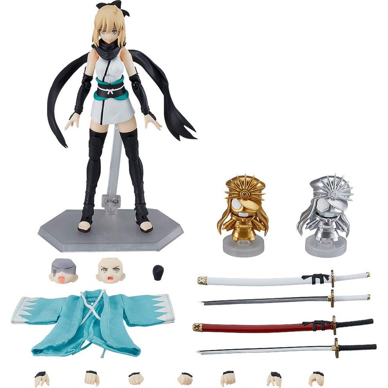 "Fate/Grand Order" figma#521-DX Saber / Okita Souji Ascension ver.