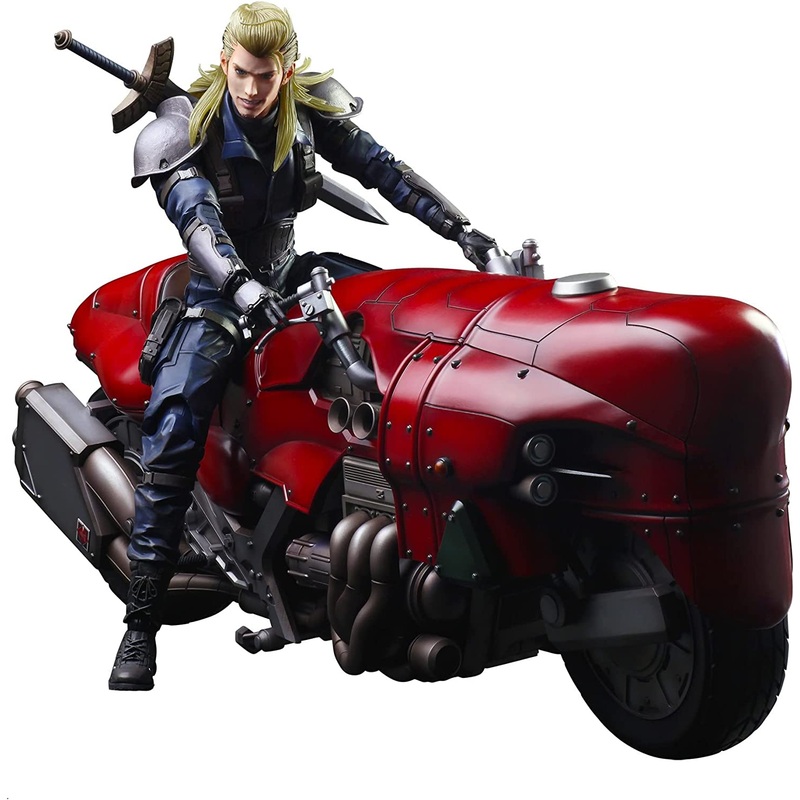 "Final Fantasy VII Remake" Play Arts Kai Roche & Motorcycle Set