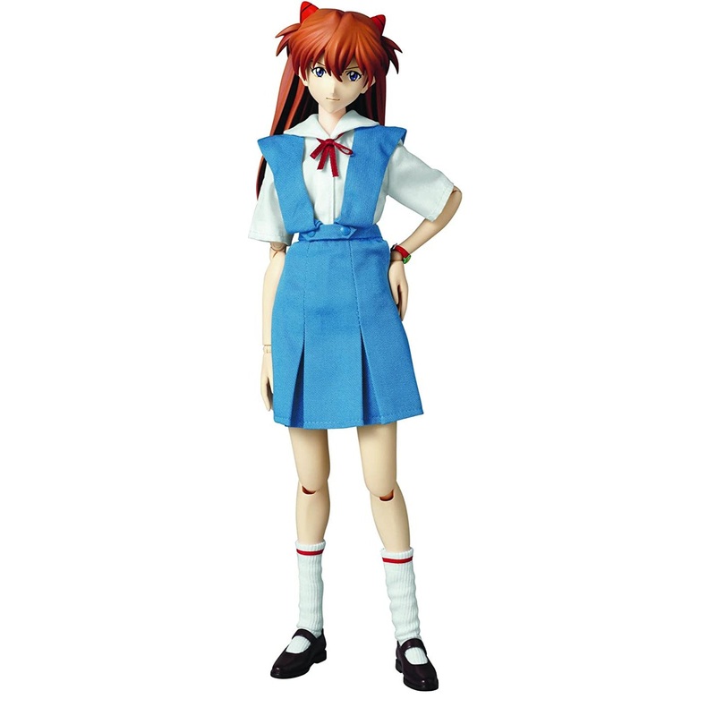 "Evangelion: 2.0 You Can (Not)Advance" Real Action Heroes#502 RAH Shikinami Asuka Langley School Uniform Ver.