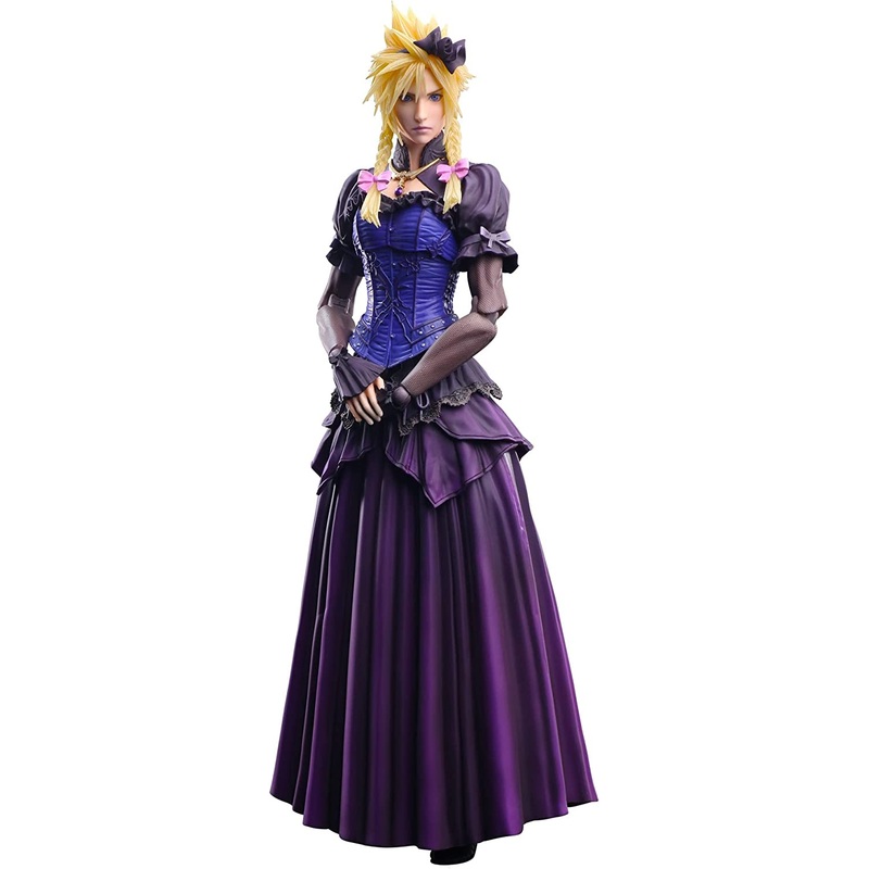 "Final Fantasy VII Remake" Play Arts Kai Cloud Strife -Dress Ver.-