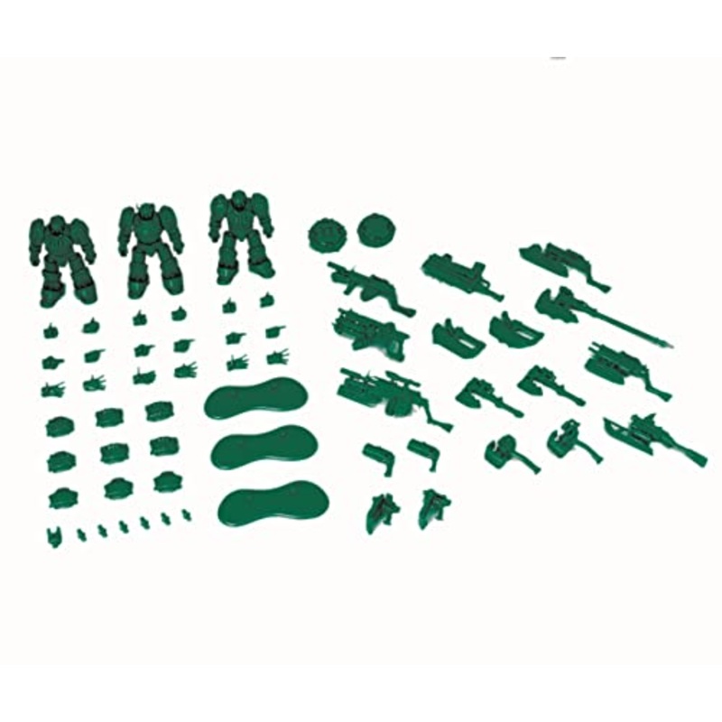TOYS ALLIANCE ARC-G01 "ARCHECORE-SAGA OF YMIRUS" 1/35 SCALE ARCHE-SOLDIER SQUAD CUSTOMIZED GREEN COLOR VER.