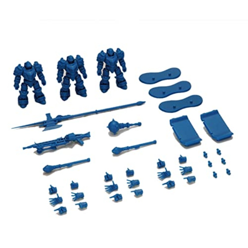 TOYS ALLIANCE ARC-G02 "ARCHECORE-SAGA OF YMIRUS" 1/35 SCALE ARCHE-KNIGHTS SQUAD CUSTOMIZED BLUE COLOR VER.