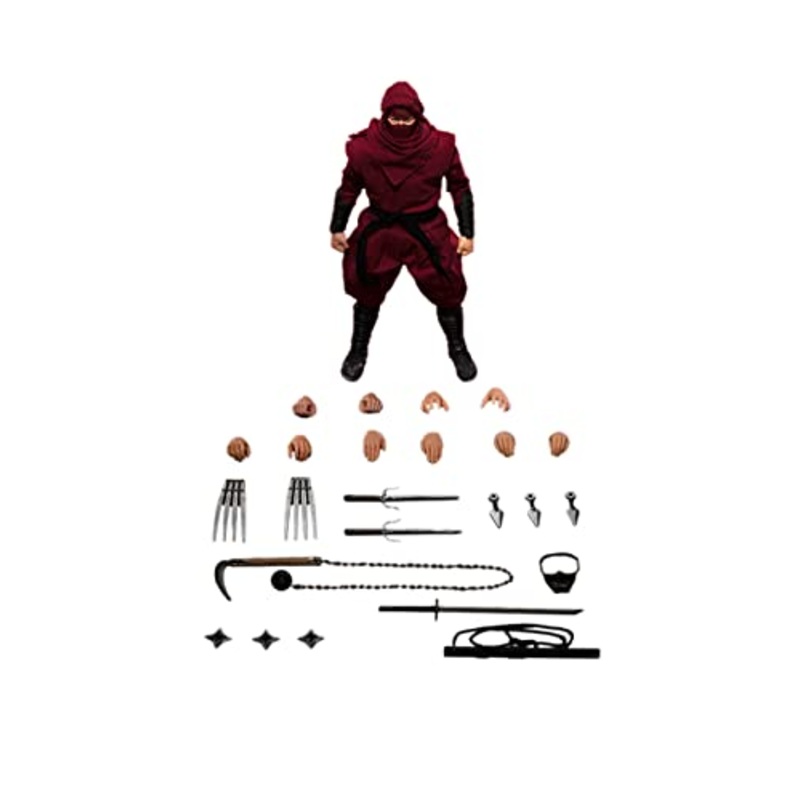 VTOYS x 6INCH SN002 SHADOW NINJA (RED) 1/12 SCALE ACTION FIGURE