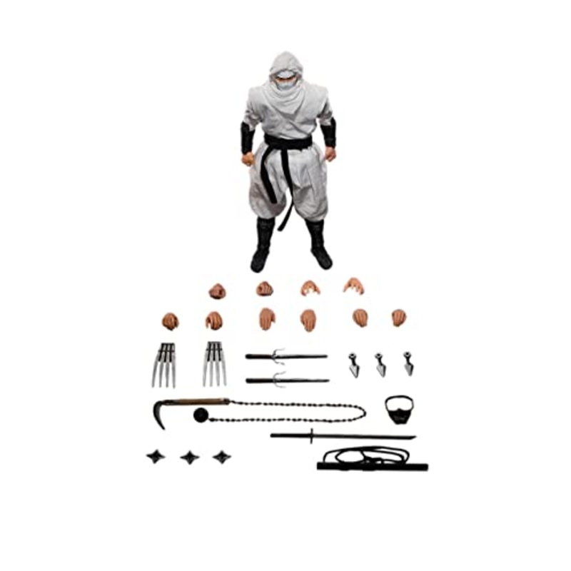 VTOYS x 6INCH SN003 SHADOW NINJA (WHITE) 1/12 SCALE ACTION FIGURE