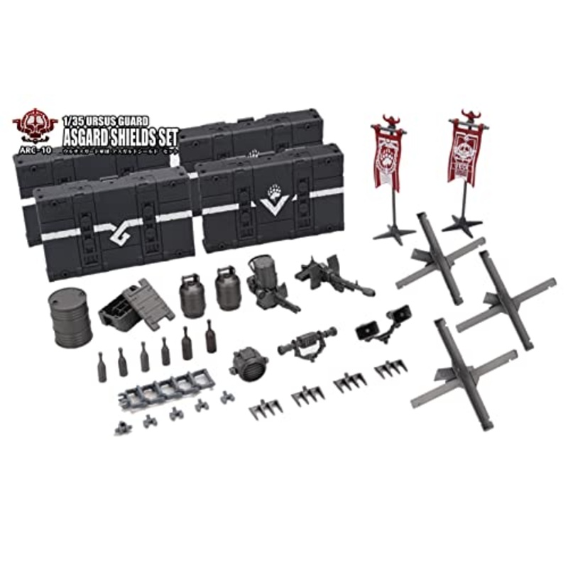 TOYS ALLIANCE LIMITED ARC-10 "ARCHE-YMIRUS" 1/35 SCALE URSUS GUARD ASGARD SHIELDS SET