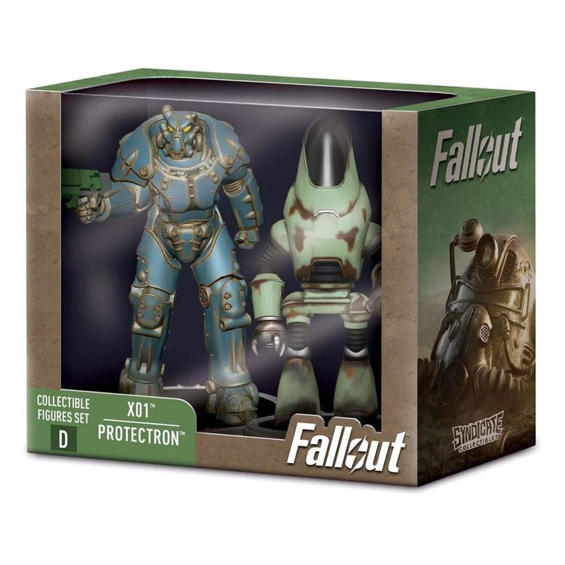 "Fallout" Collectible Figures Set X01 & Protectron