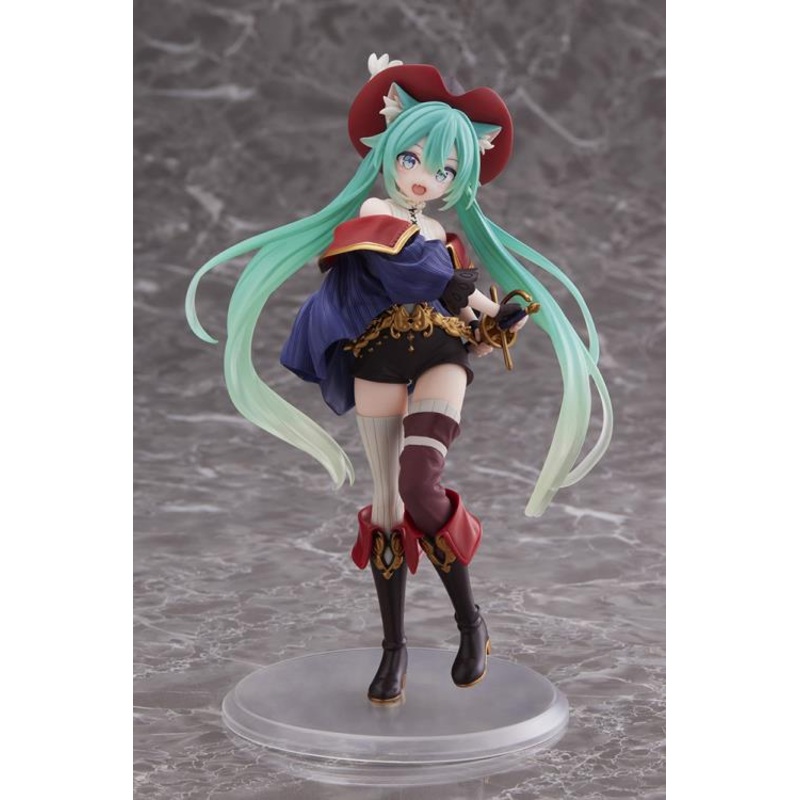 "Character Vocal Series 01 Hatsune Miku" Wonderland Figure Puss in Boots Ver.
