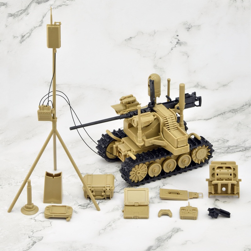 LittleArmory  UGV Armed Robot System 2 Caliber Carrier