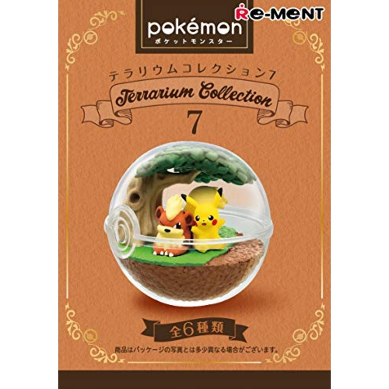 Terrarium Collection 7  Pocket Monsters - Re-Ment