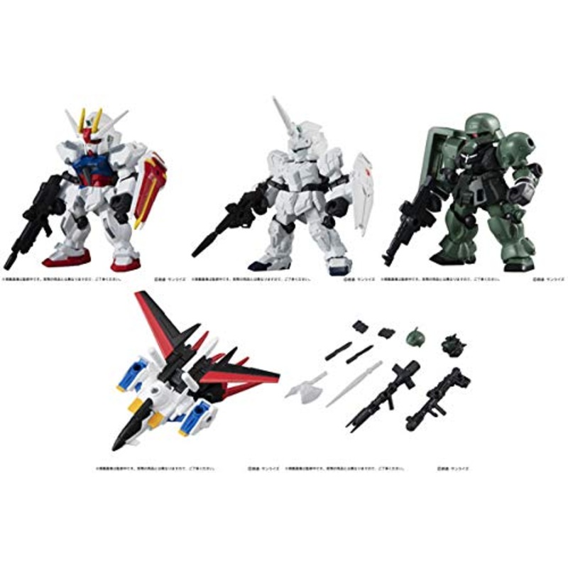 Weapon Set Kidou Senshi Gundam Mobile Suit Ensemble (10) - Bandai