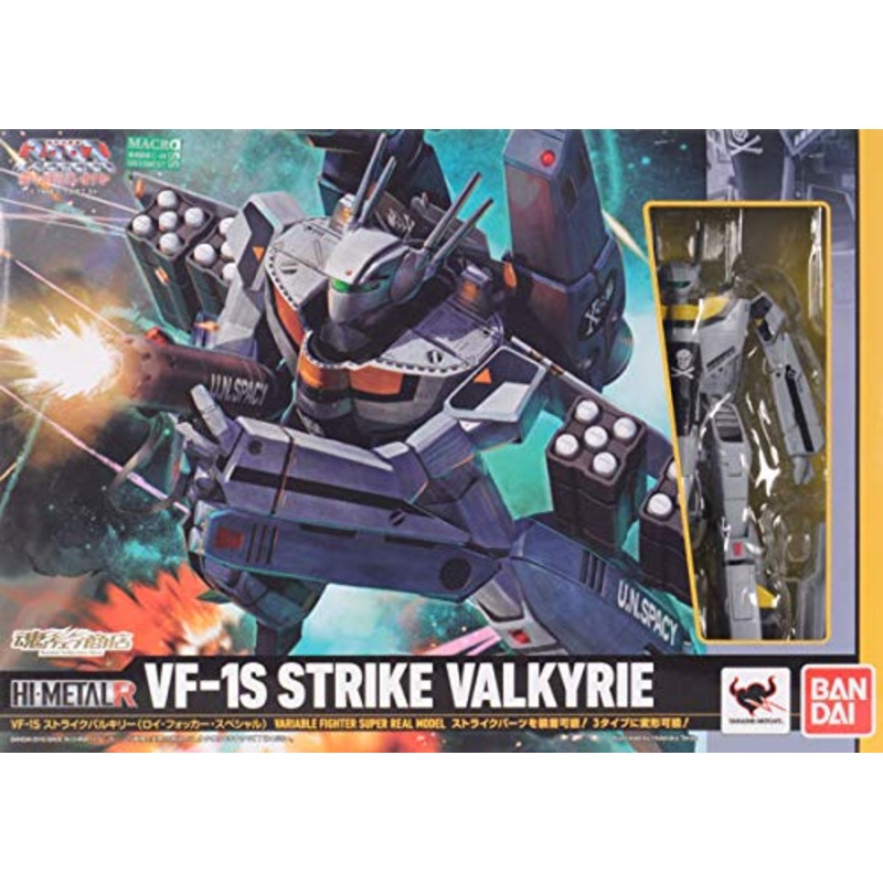 VF-1S Strike Valkyrie (Roy Focker Custom) HI-METAL R Macross - Bandai